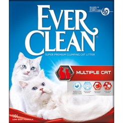 Kattegrus Everclean 10 liter - Multiple cat - Flere katte 